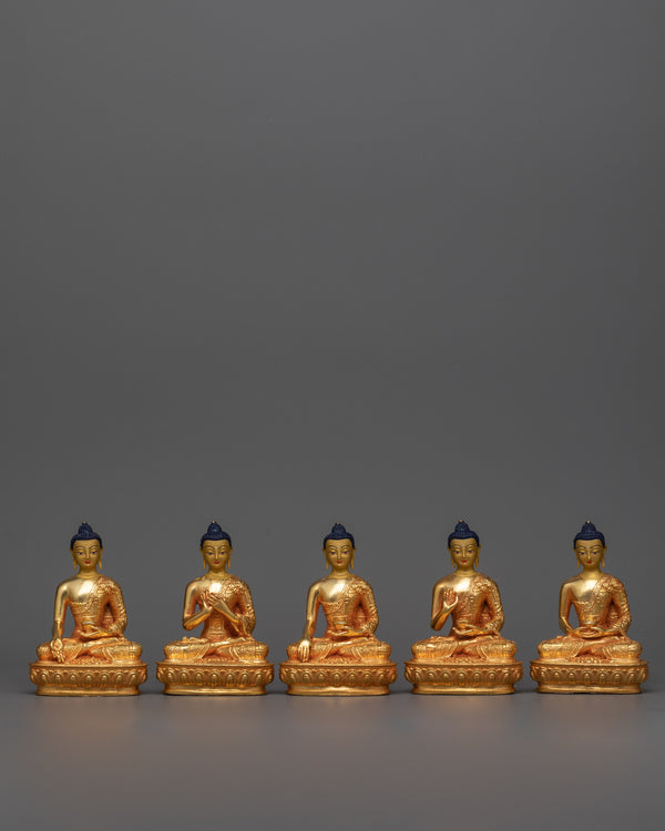 machine-made-five-buddha-set