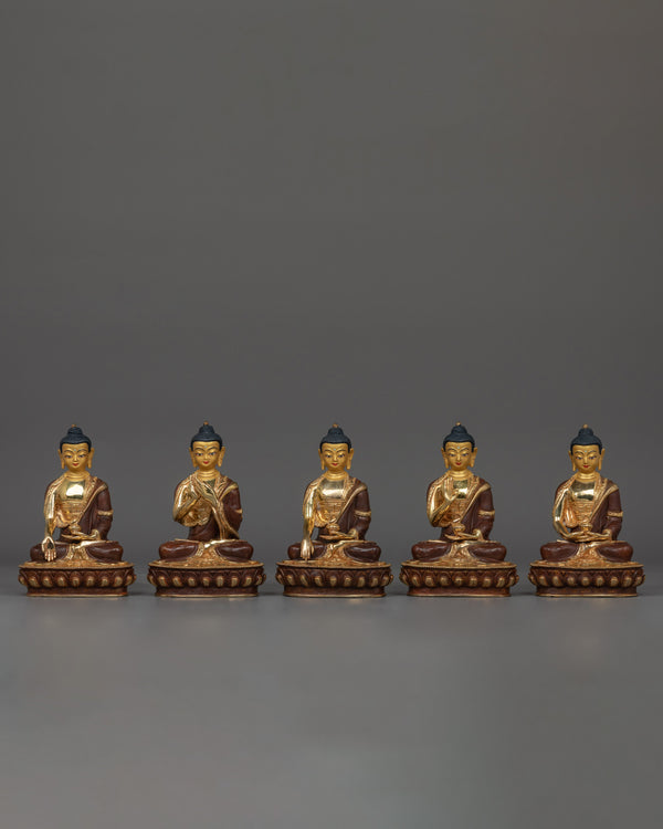 Five Buddha Set