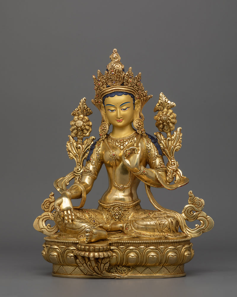 himalayan-figurine-of-female-deity-green-tara