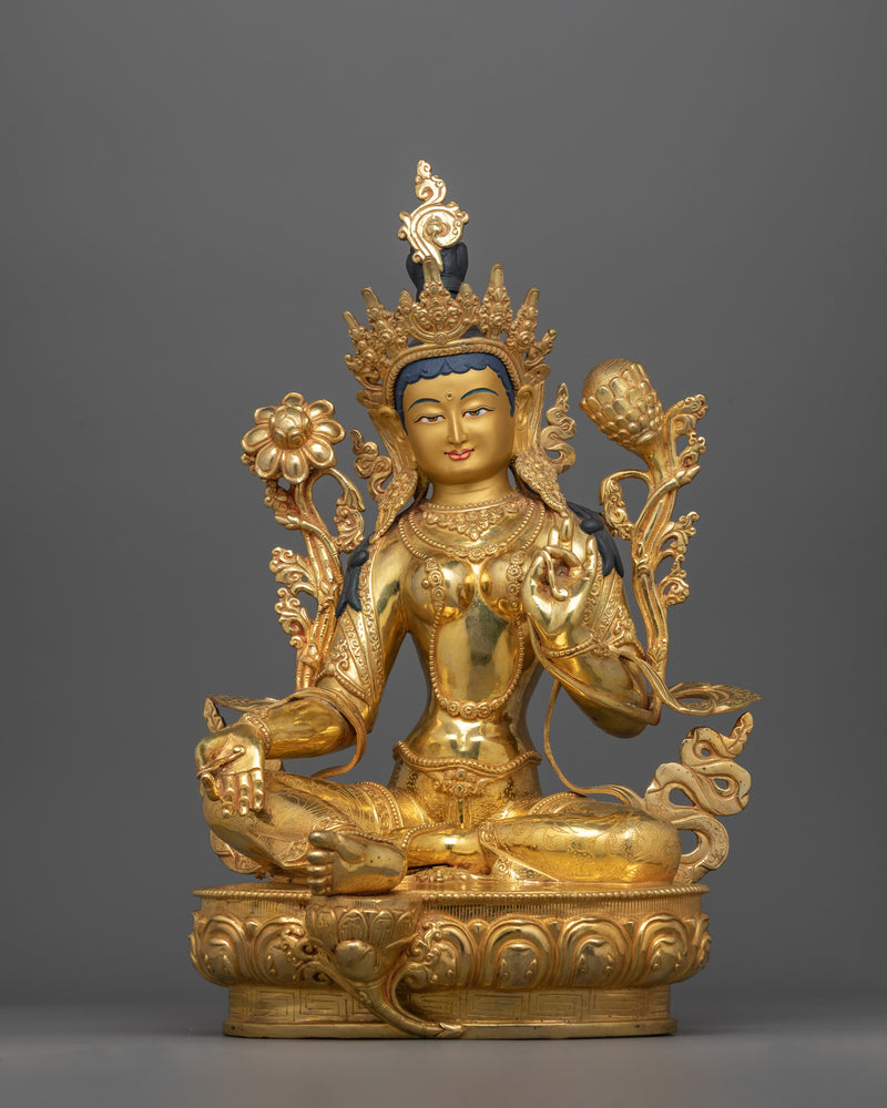 green-tara-tibetan-goddess-figurine