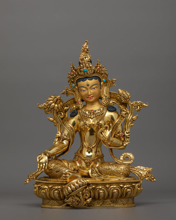 Goddess Green Tara Figurine