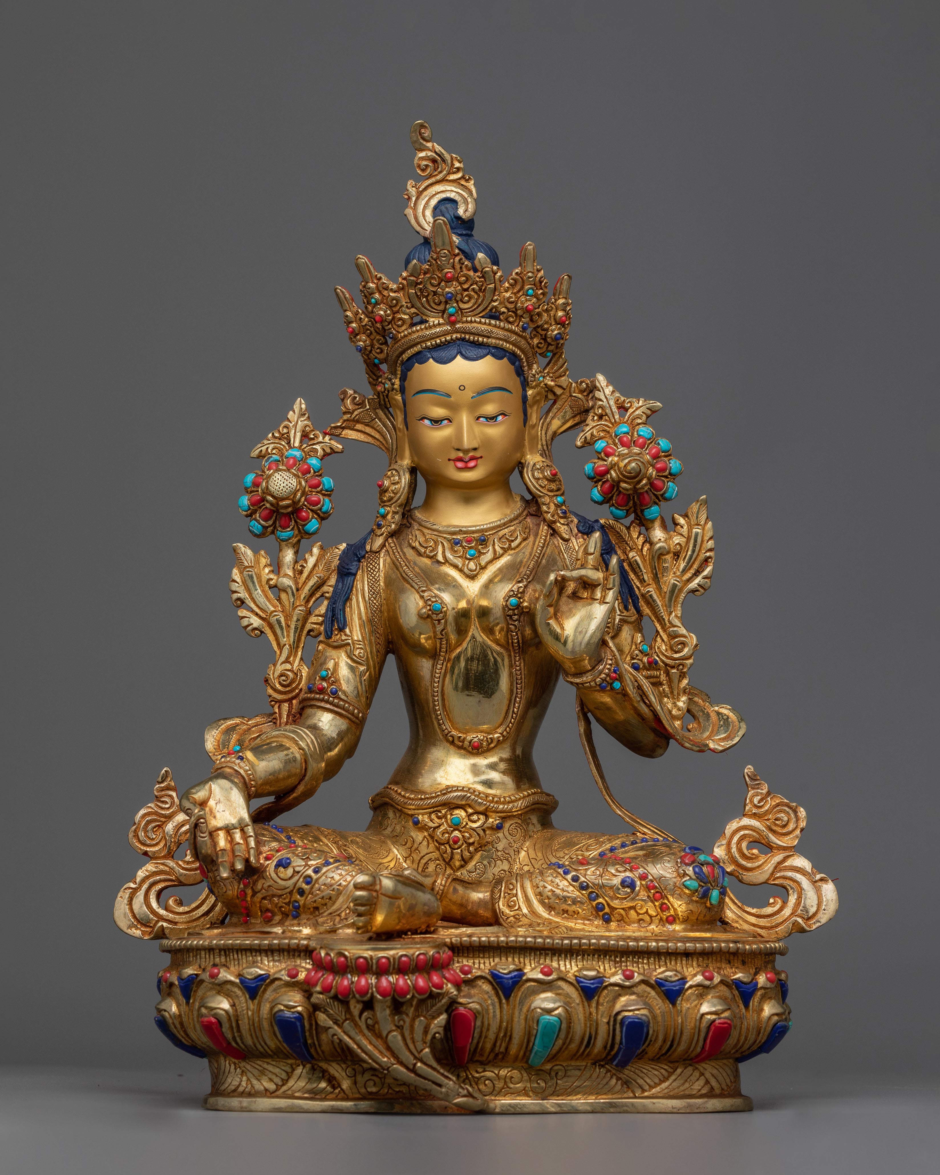 Statue For Green Tara Temple | A Beacon of Compassion and Protection