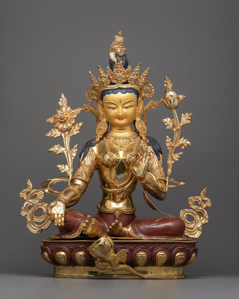 green-tara-altar-statue