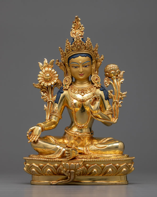 green-tara-goddess-sculpture