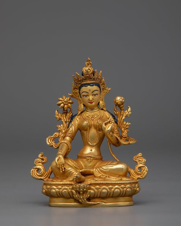 green-tara-deity-figurine