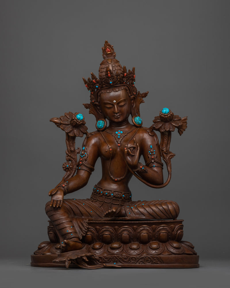 mother-of-liberation-green-tara-sculpture