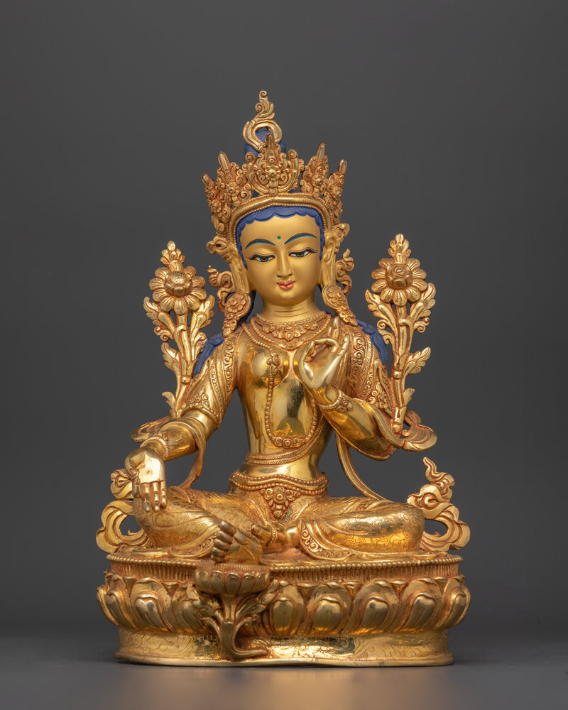 green-tara-buddhist-sculpture-for shrine