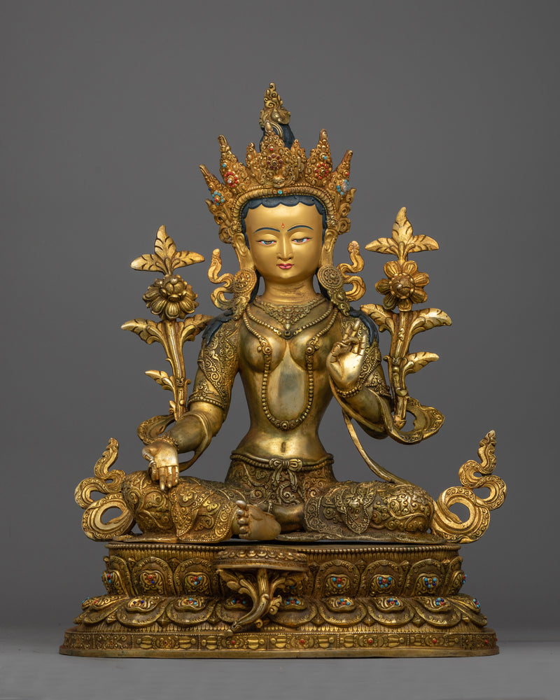 antique-green-tara-figure