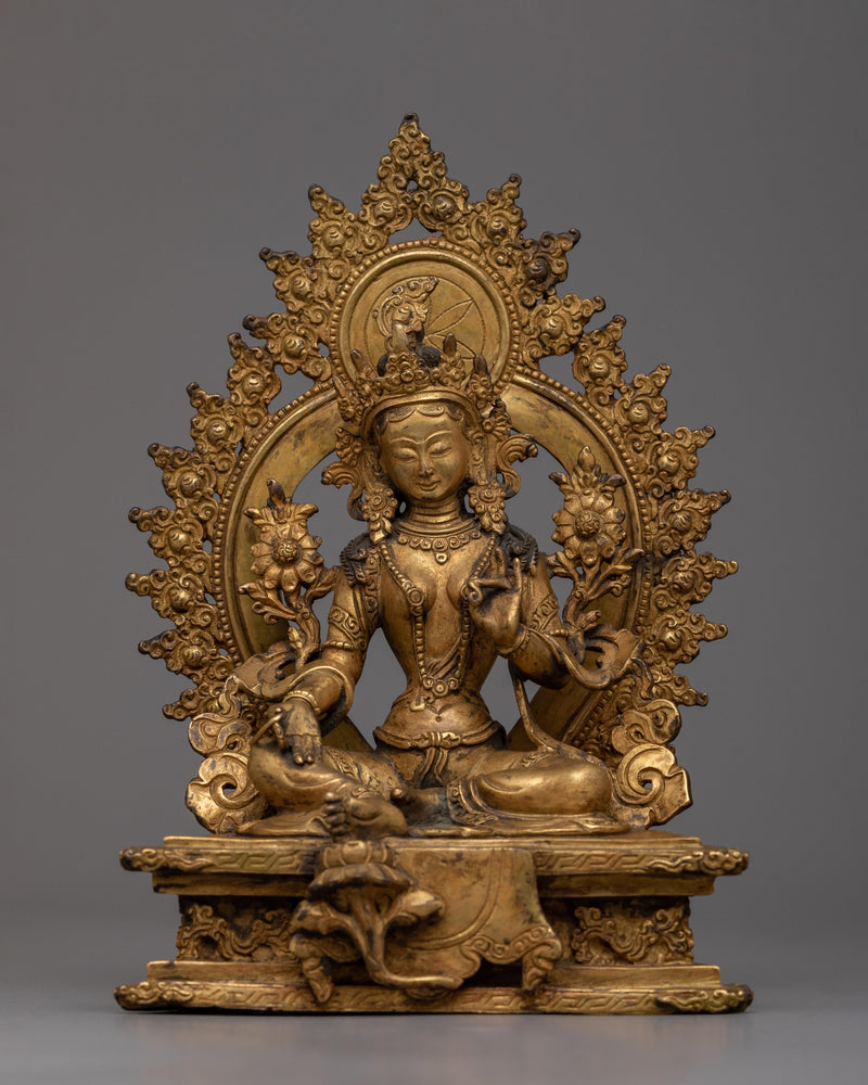 green-tara-tibetan-statue