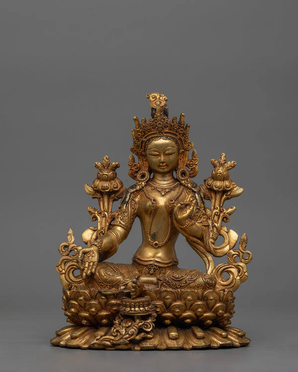 sacred-sculpture-of-buddhist-deity-green-tara