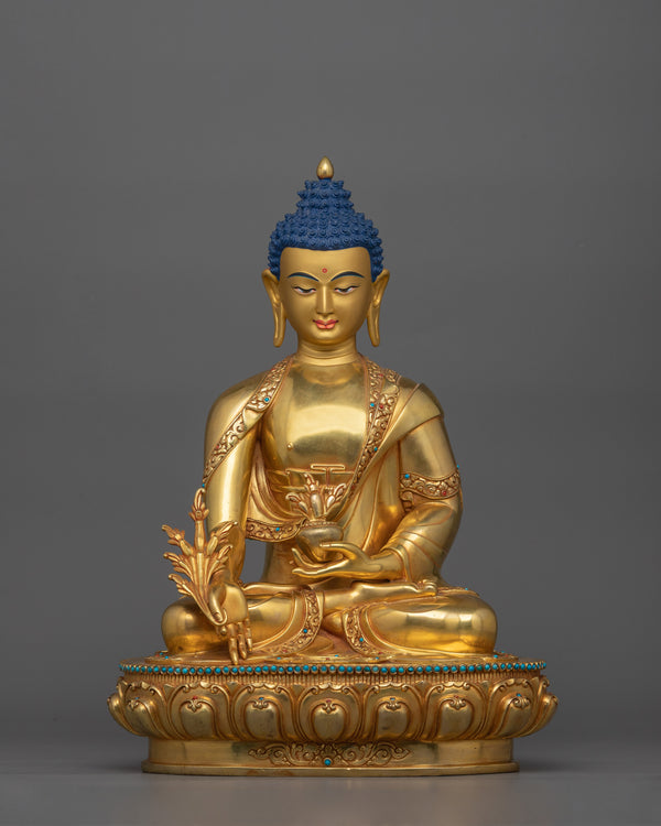 Healing_Medicine_Buddha_Golden_Statue