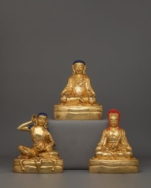 Tibetan Guru Kagyu Master set