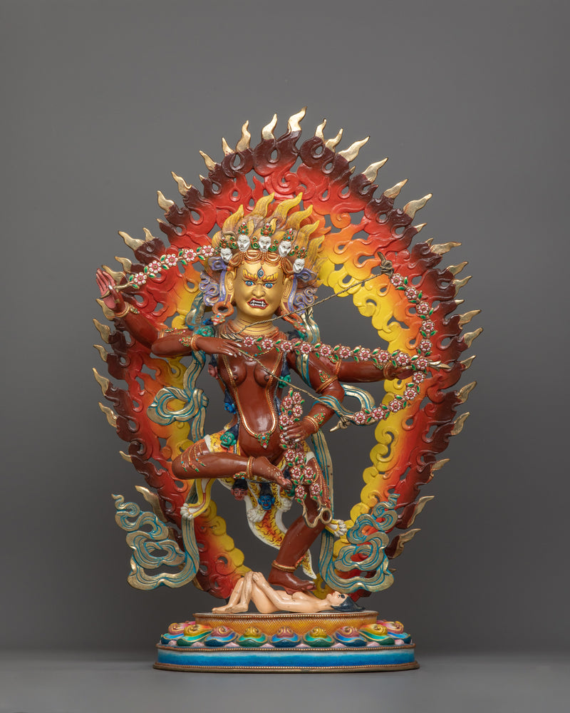 Kurukulla Tibetan Goddess Statue | The Goddess of Enchantment and Empowerment