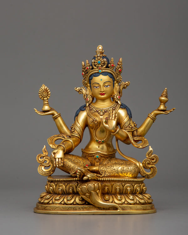 laxmi-statue-with-beautiful-crown