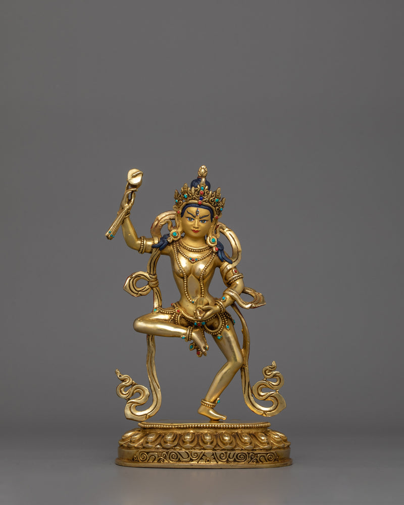 Tibetan Female Machig Labdron Statue | The Founder of Chod Tradition