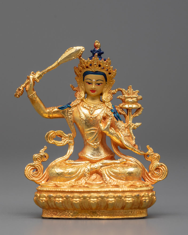 small statue of manjushri