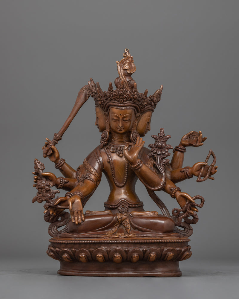 tri-faced-maha-manjushri