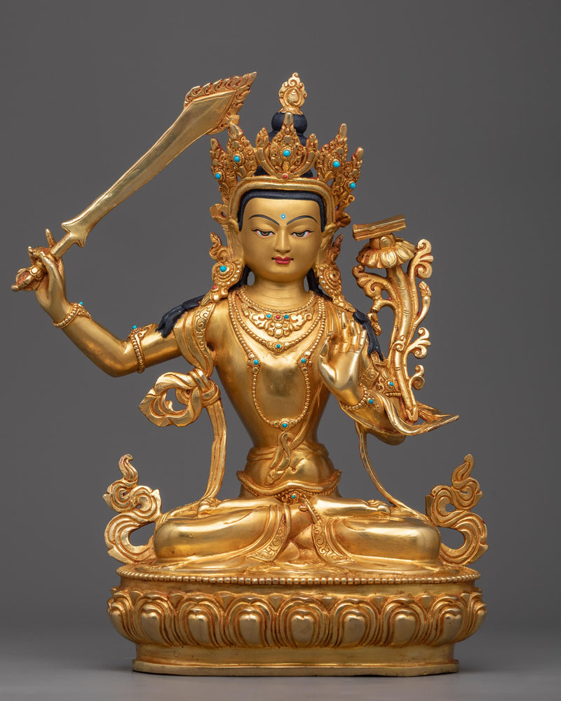 manjushri-bodhisattva-mantra-practice-statue