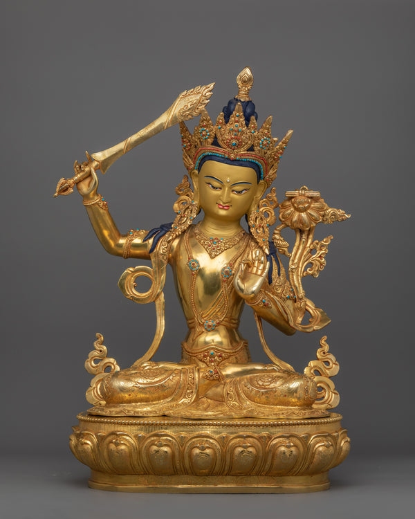 Majestic Wisdom Deity Manjushri