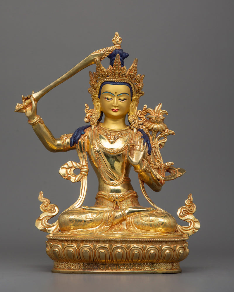 religious-deity-manjushri-statue