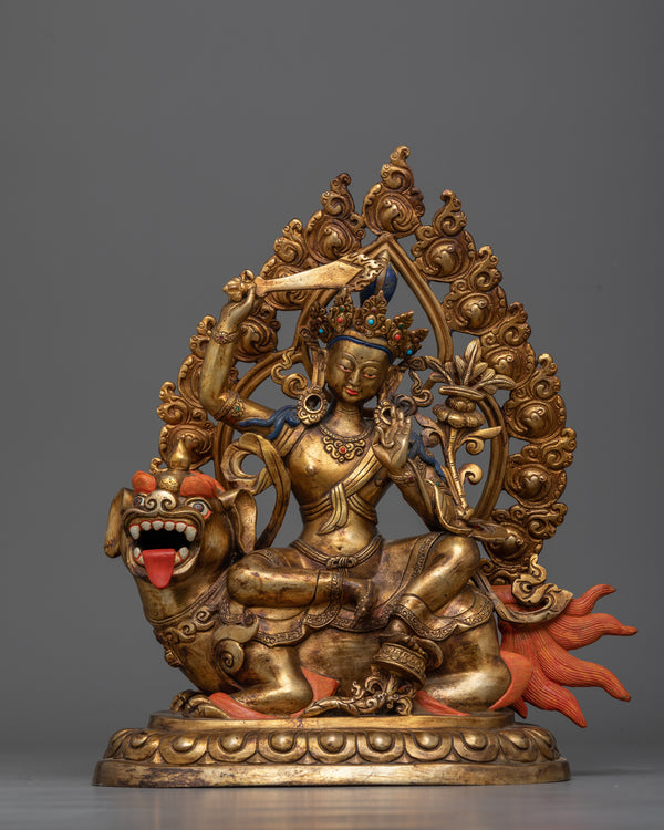 simhanada-manjushri-antique