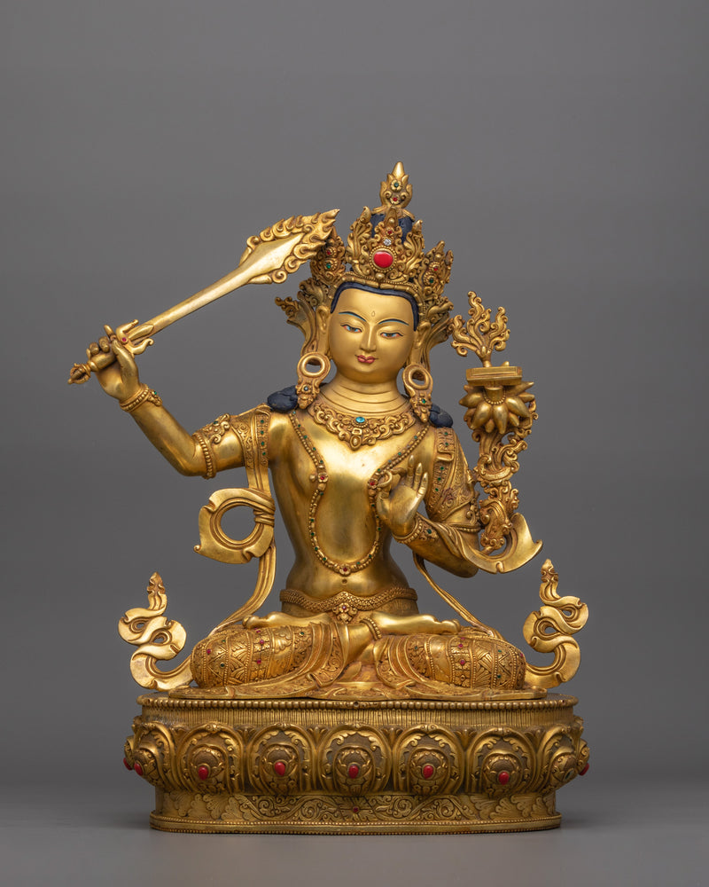 handmade-wisdom-deity-manjushri