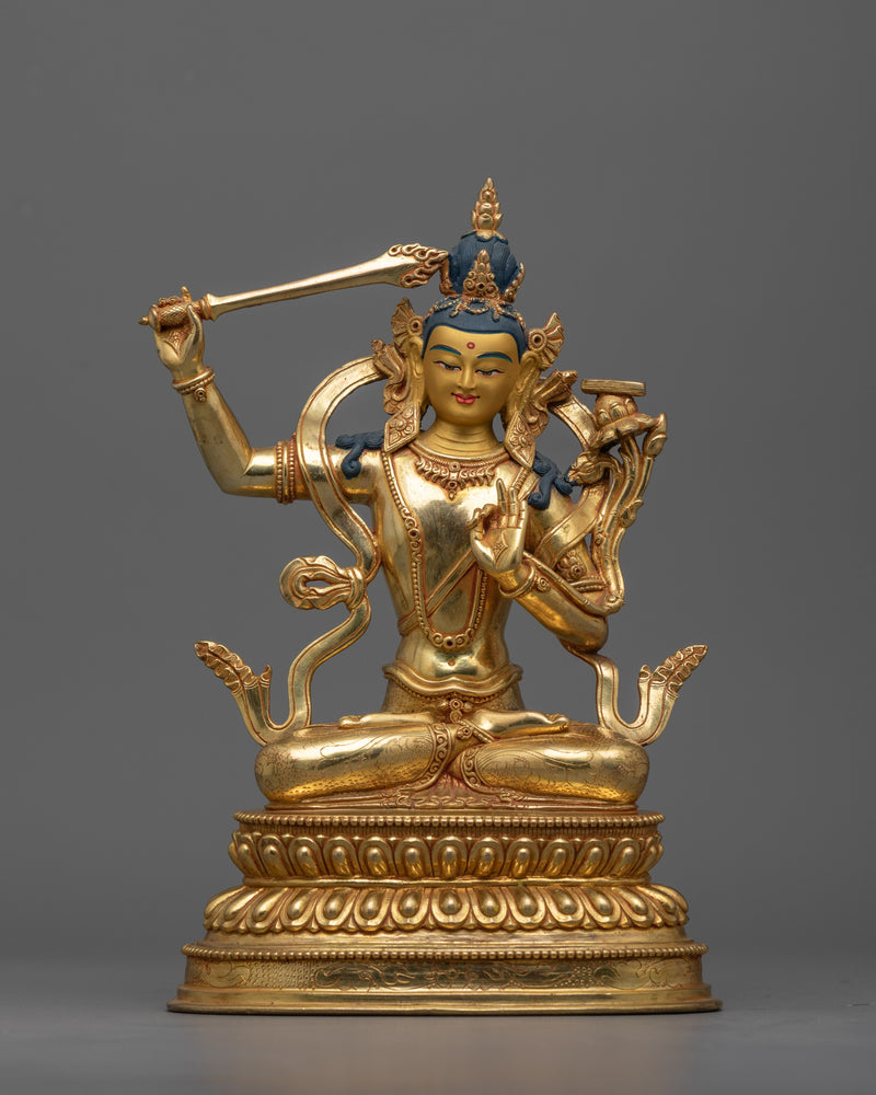 handcrafted-manjushri-sculpture