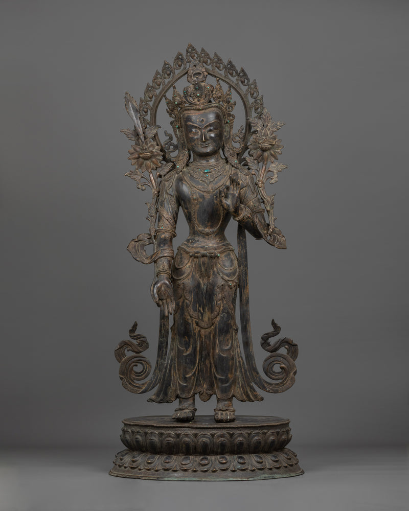 statue-of-standing-manjushri