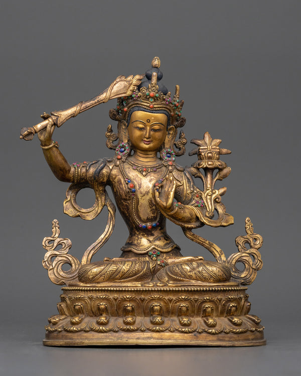 Sacred Manjushri Statue