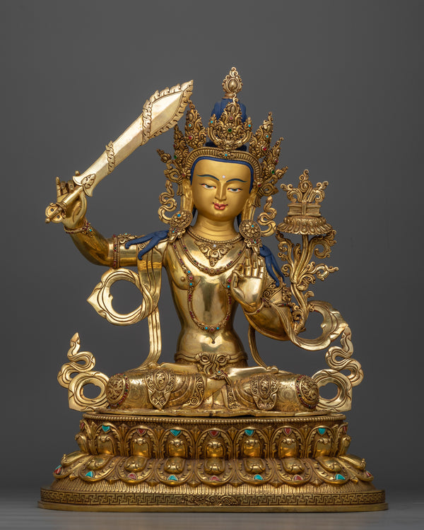 manjushri-gold-gilded