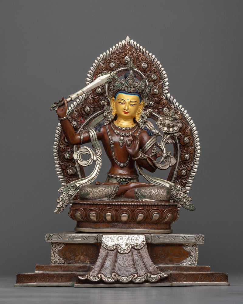 manjushri-on grand throne