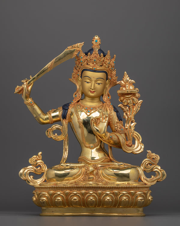 tibetan-manjushri-figurine