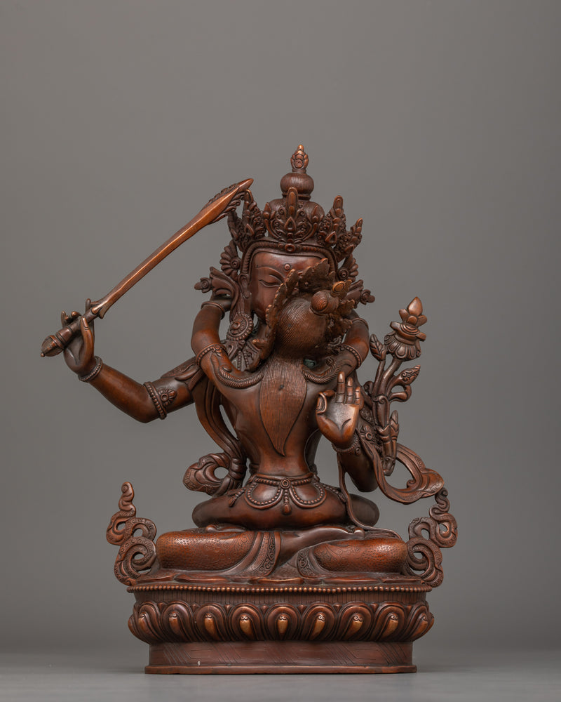 Sacred Manjushri with Consort 