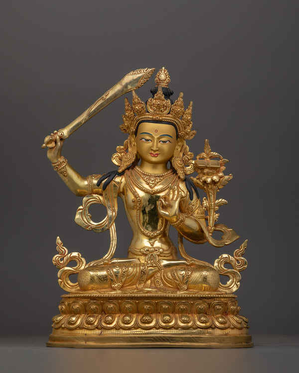 sacred-manjushri-with-sword-of-wisdom