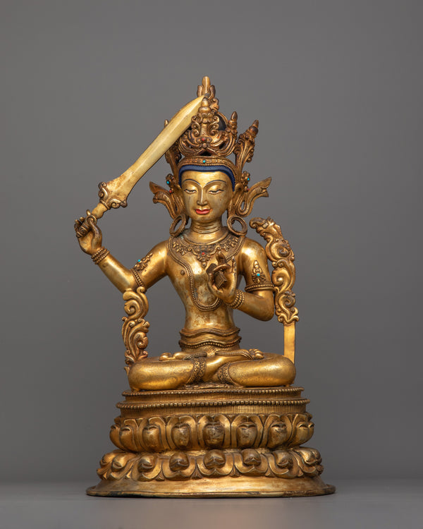 enlightened-manjushri-sculpture