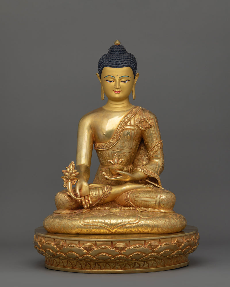 himalayan-sculpture-of-bhaisajyaguru-buddha