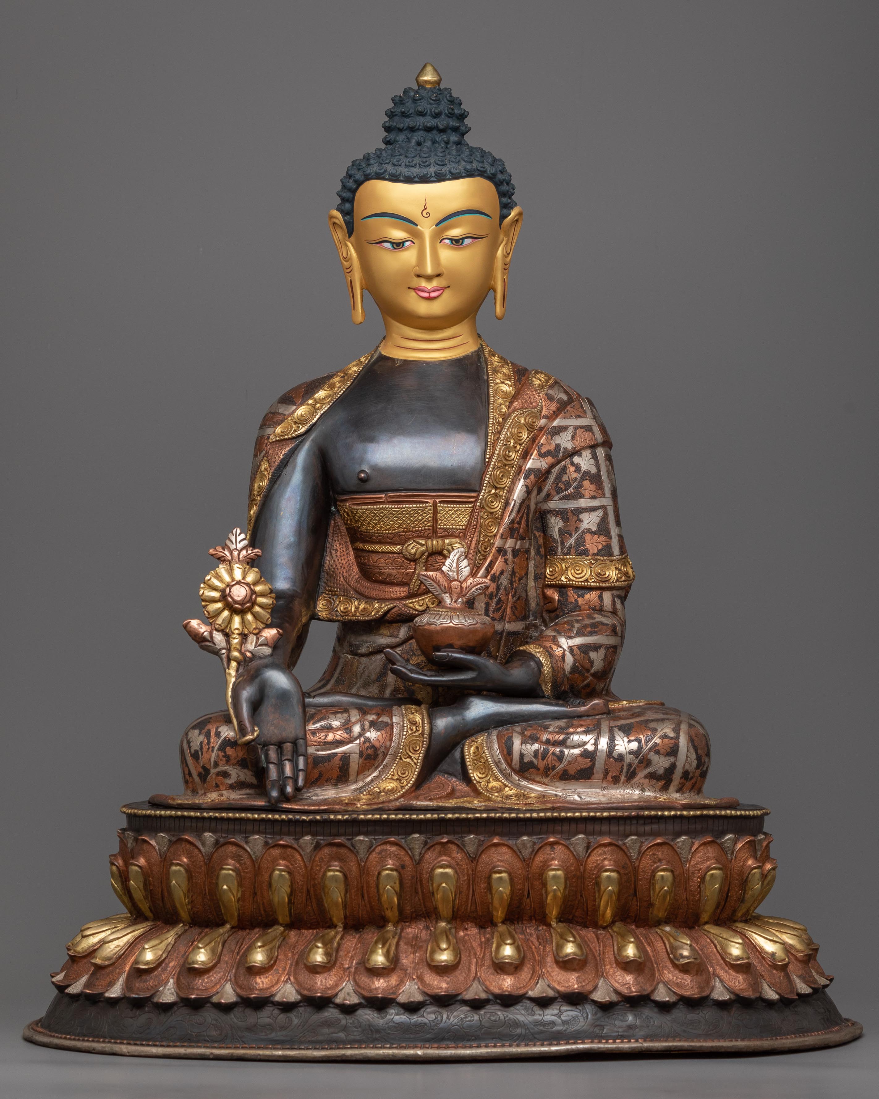 Buddha Medicine Statue | Healing, Compassion, And Exquisite Nepalese C