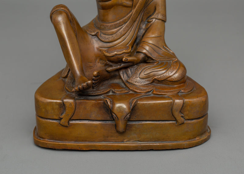 Tibetan Buddhist Master Milarepa Sculpture | Symbol of Wisdom and Transformation