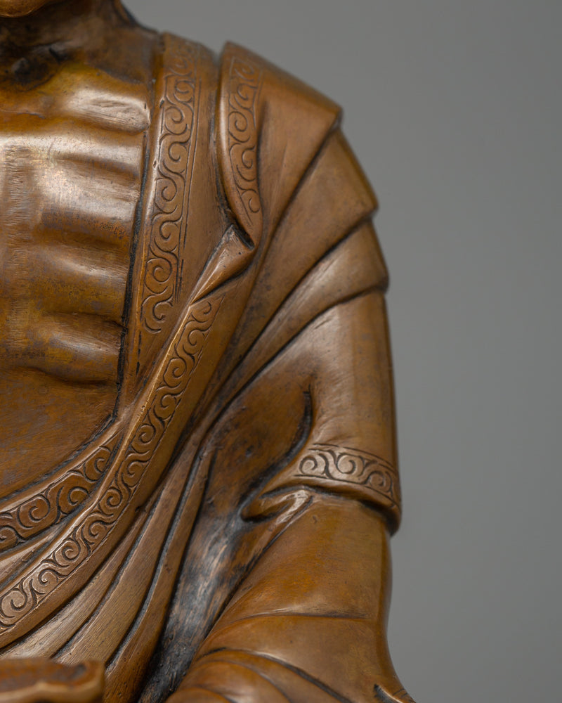 Tibetan Buddhist Master Milarepa Sculpture | Symbol of Wisdom and Transformation