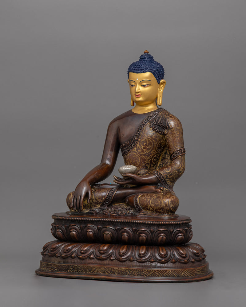 Traditional Shakyamuni Buddha Statue | Also Know as Peaceful Buddha