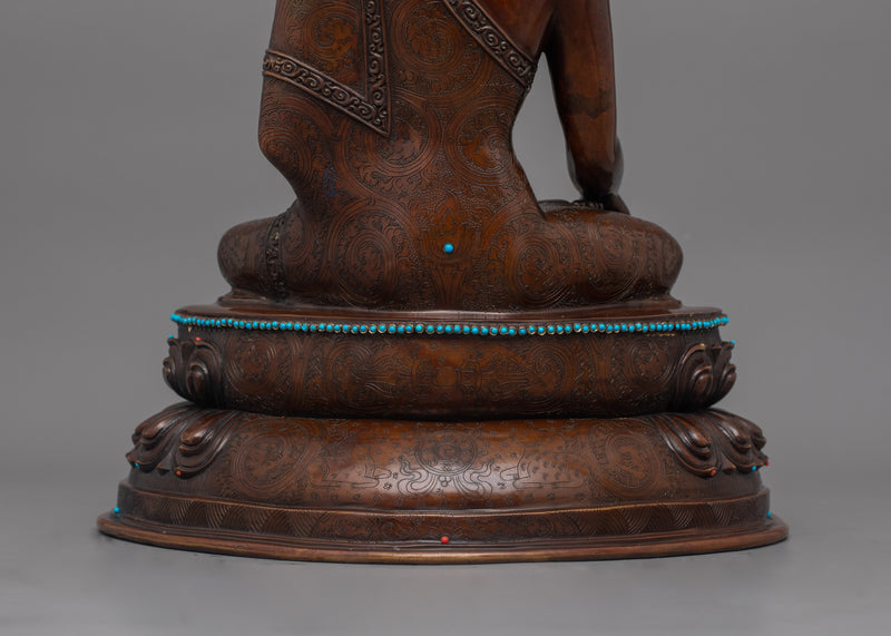 Meditating Shakyamuni Buddha Statue | Buddha Sculpture for Spiritual Practice