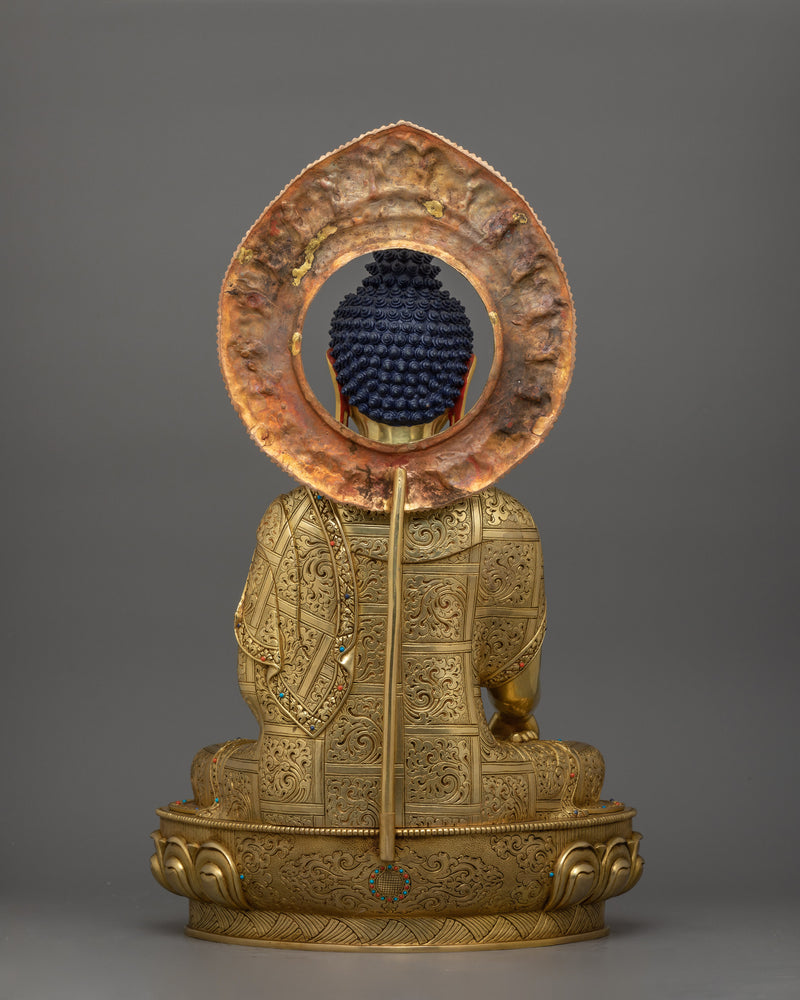 Enlightened Teacher Shakyamuni Buddha Sculpture | Symbol of Spiritual Awakening