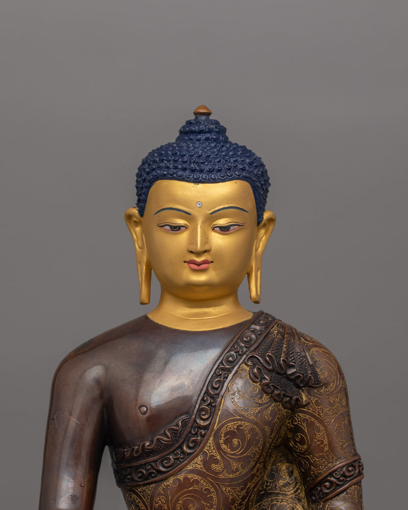 Traditional Shakyamuni Buddha Statue | Also Know as Peaceful Buddha