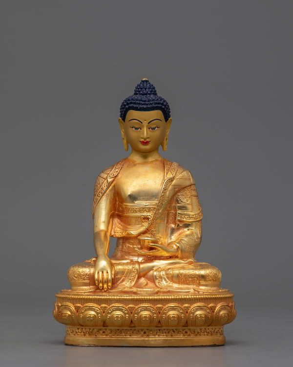 Buddhist Deity Shakyamuni Buddha Statue