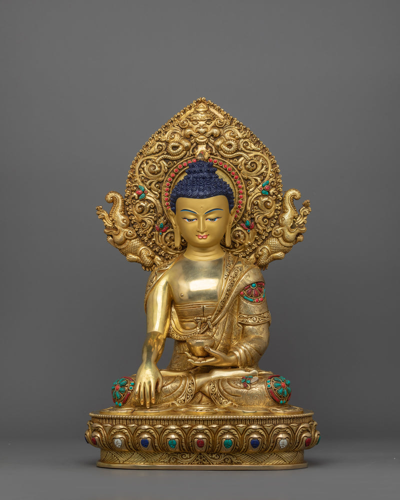 Meditating Buddha Shakyamuni Sculpture