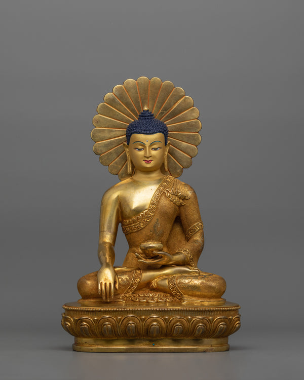 Meditating Buddha Shakyamuni Statue