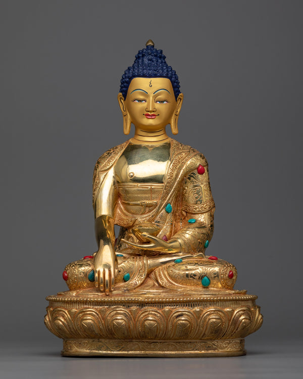 Buddha Shakyamuni Golden Sculpture