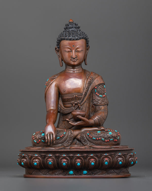 oxidized-shakyamuni-buddha-sculpture