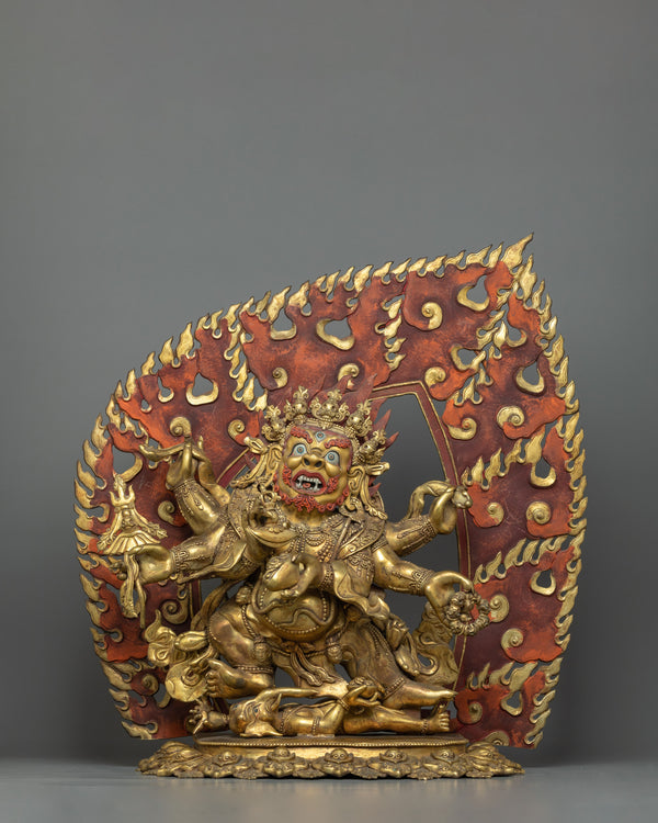 traditionally-carved-six-armed-mahakala-figure