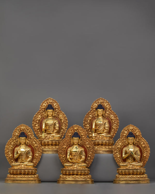 the-five-buddha-family-set-statue